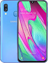 Best available price of Samsung Galaxy A40 in Poland